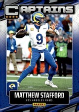 2025 Panini Instant NFL Captains Series Matthew Stafford MVP Prizm SP 1/225