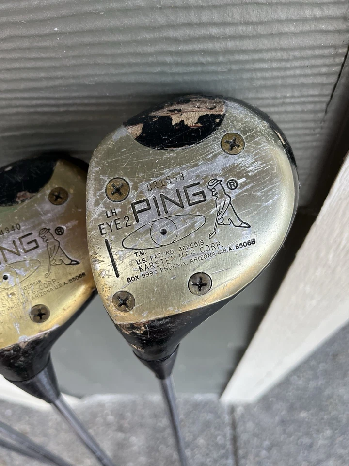 Set of Ping Eye 2 woods the 1,3, 5, 7 LH Left-Handed - Image 2 of 4