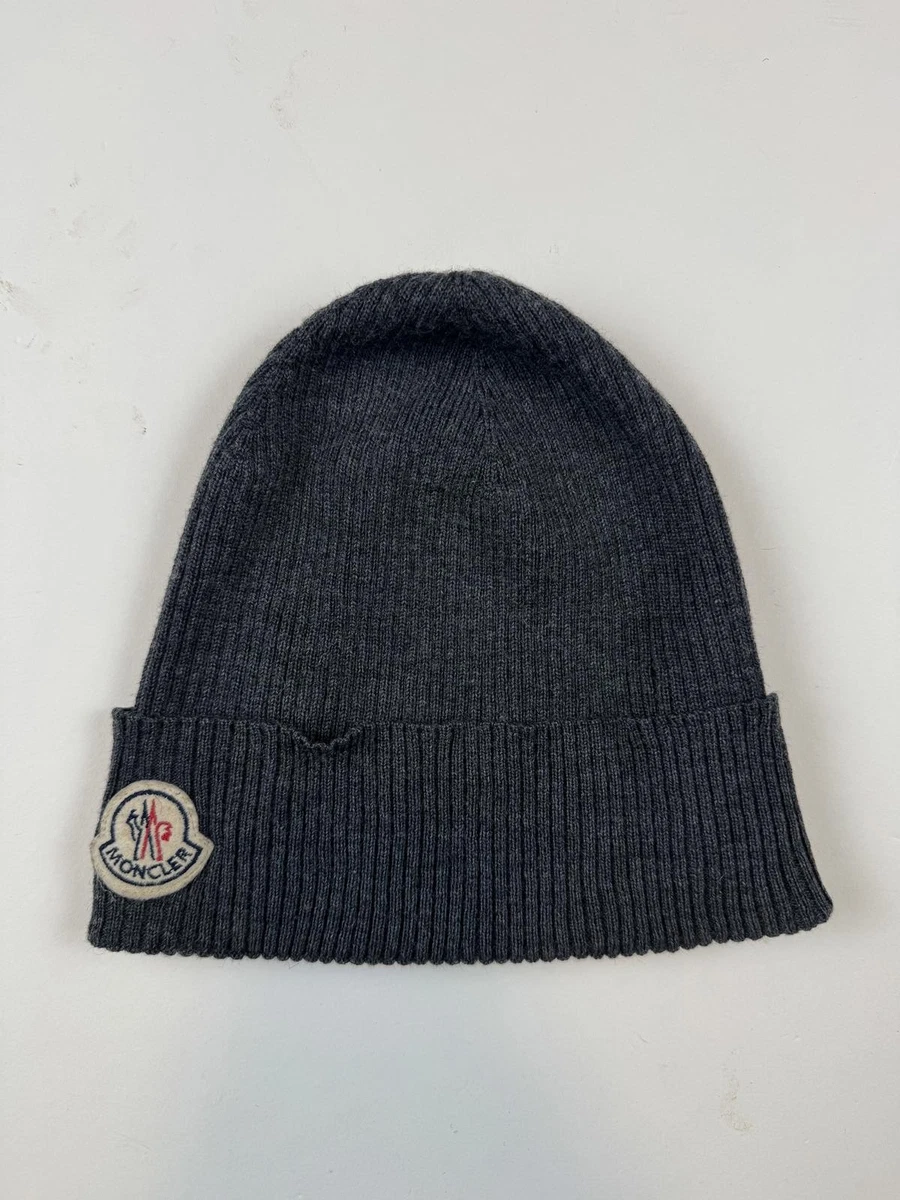 Moncler Gray Men's Beanie for sale | eBay