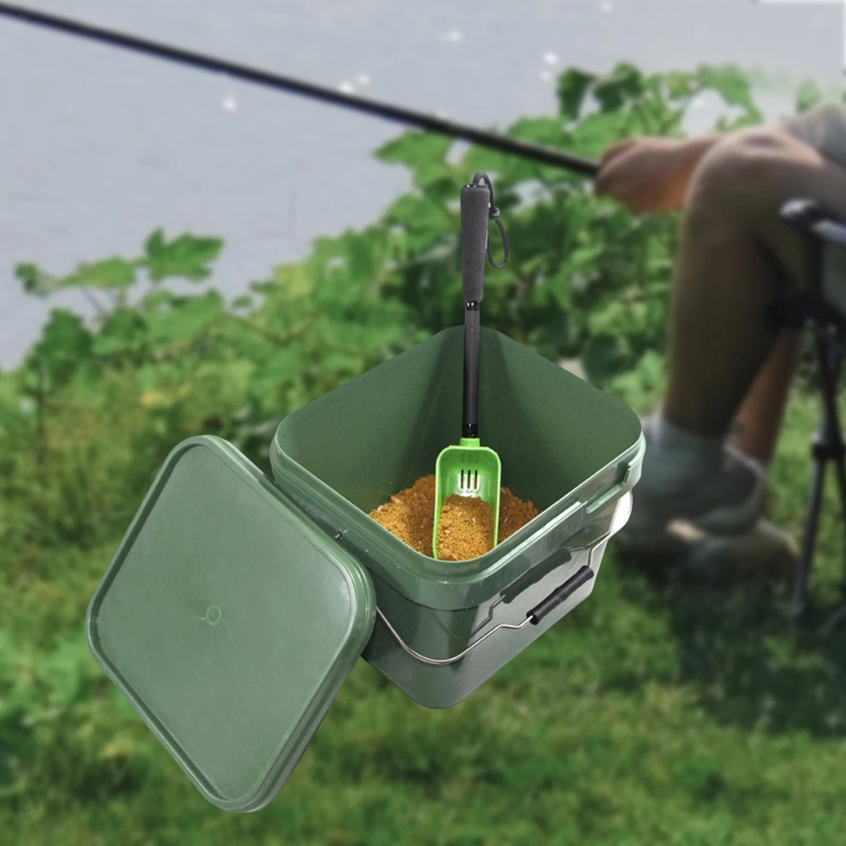 Secchio Porta Vivo 12 lt. Plastica Panaro – Pesca Grossa