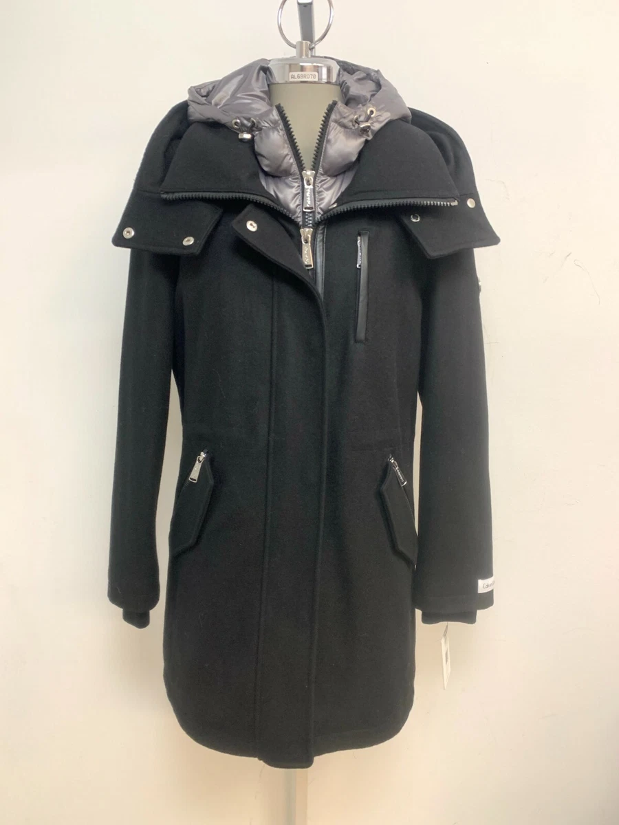 Calvin klein long down winter clearance coat