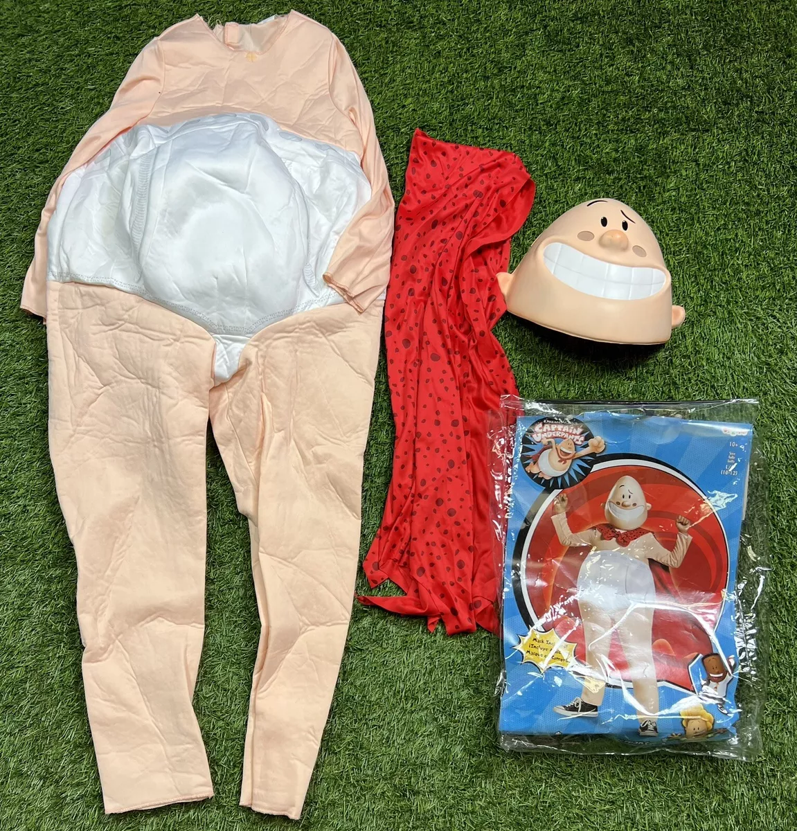 Disguise Captain Underpants Deluxe Child Costume Kids L 10 12
