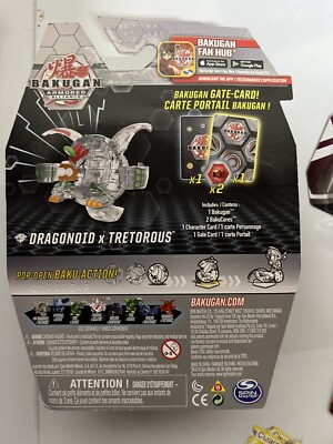 DRAGONOID x TRETOROUS Diamond BAKUGAN Armored Alliance Gate