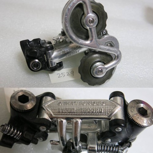 Campagnolo Super Record RD Rear Derailleur PATENT-78 Titanium Bolt Vintage 1978 - Picture 5 of 10
