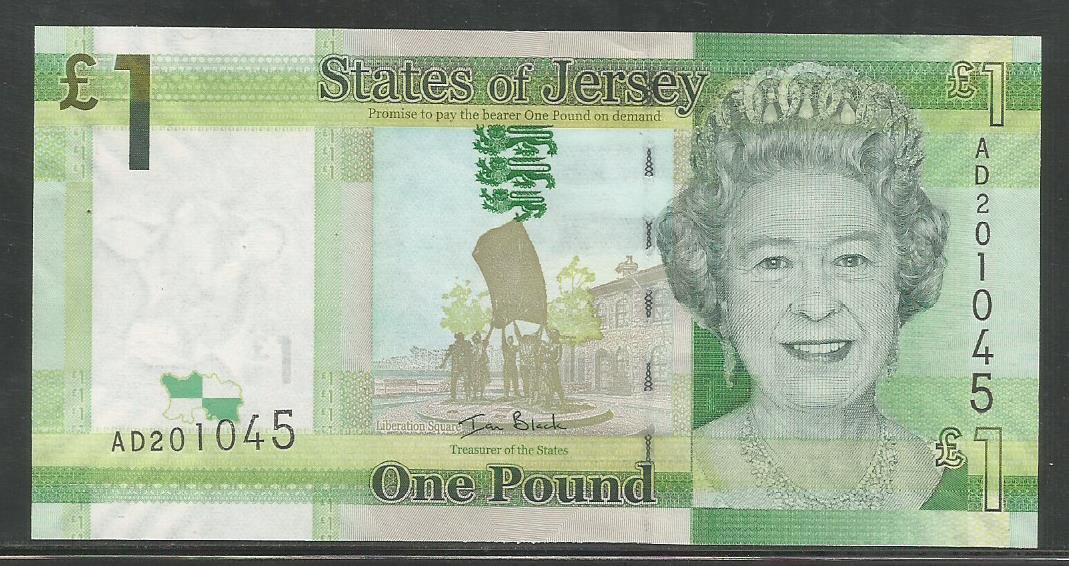 Jersey 1 Pound 2012 Unc