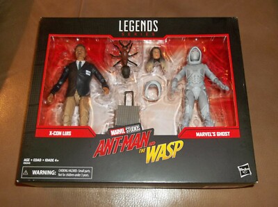 Brand New Marvel Legends Series Ant-Man and The Wasp X-Con Luis and Ghost Figure
