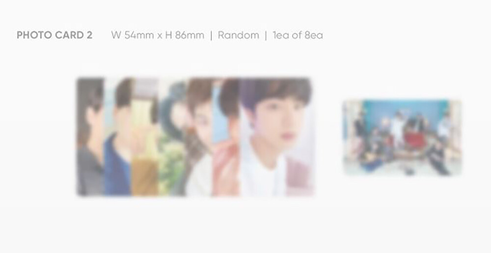 BTS] Album BE Official PC / Essential Edition / Official Photocard