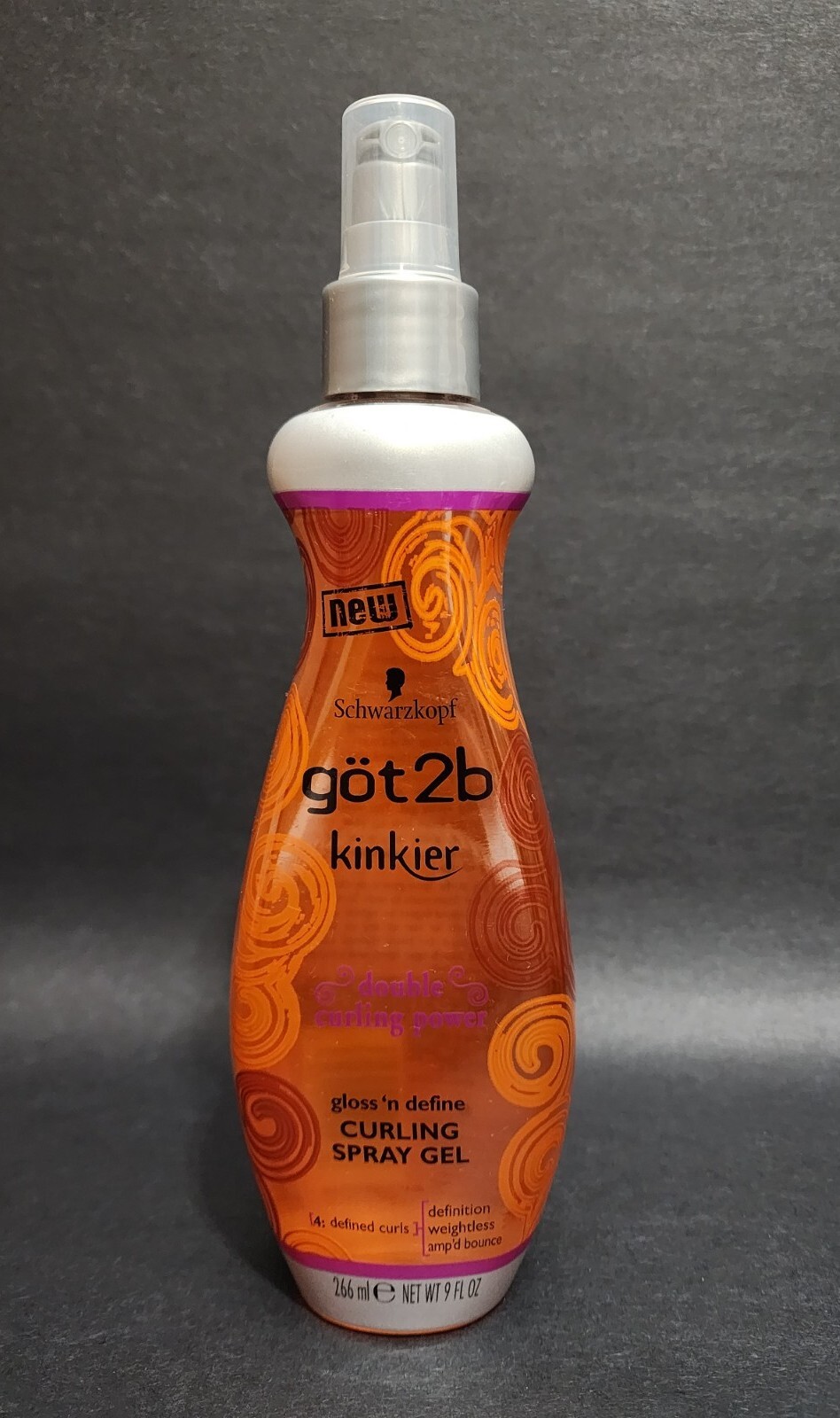 Schwarzkopf Got2b Kinkier Double Curling Power Gloss N’ Define Curling