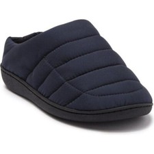 Abound Union Puffer Slippers in Navy Blue Quilted