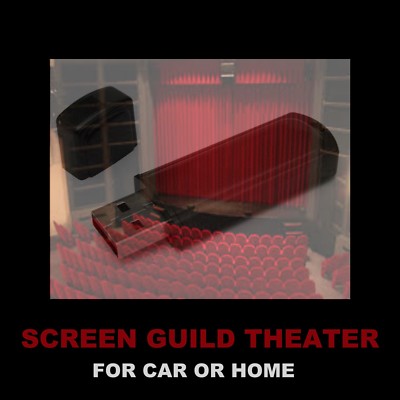 SCREEN GUILD THEATER. ENJOY 350 OLD TIME RADIO 'MOVIES' ON A USB FLASH DRIVE!
