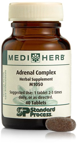 Standard Process Adrenal Complex 40 Tablets - Exp. 8/25