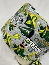 Men/Women Surgical Scrub Cap Lined Oregon Very Cool 100% Cotton