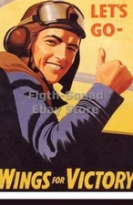 WW2 Picture Photo wings for victory 6298