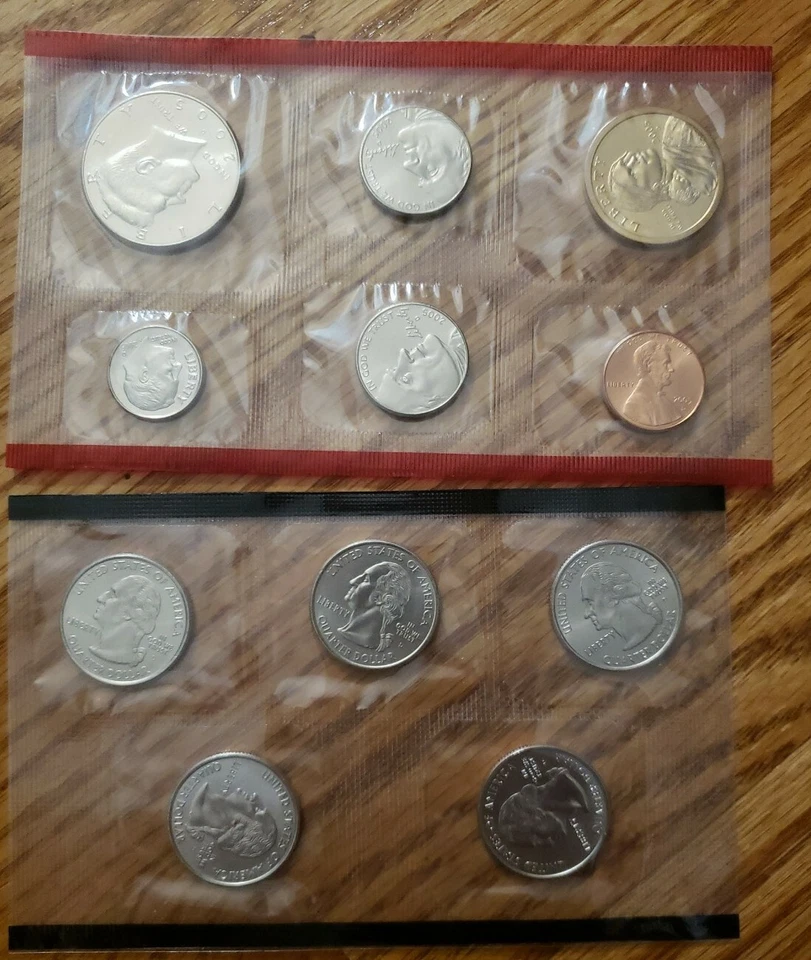 2005 United States Mint Set Gem Uncirculated Coin 22pc Philadelphia & Denver - Image 3 of 3