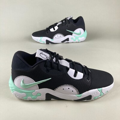 Nike PG 6 Black Mint Green White DC1974-001 Men's Size 14 Shoes