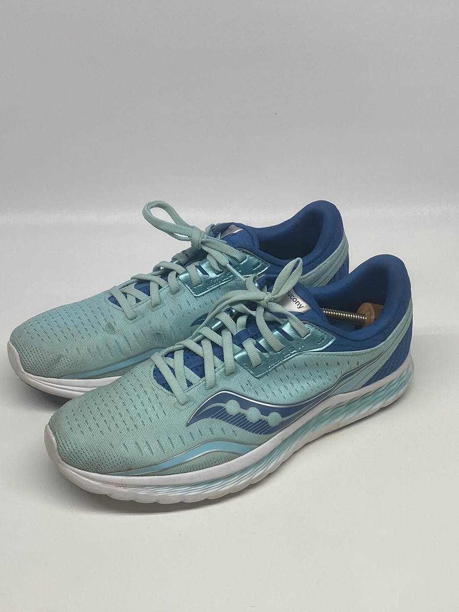 Saucony Kinvara 11 Womens Size 11 Running Shoes Blue Training
