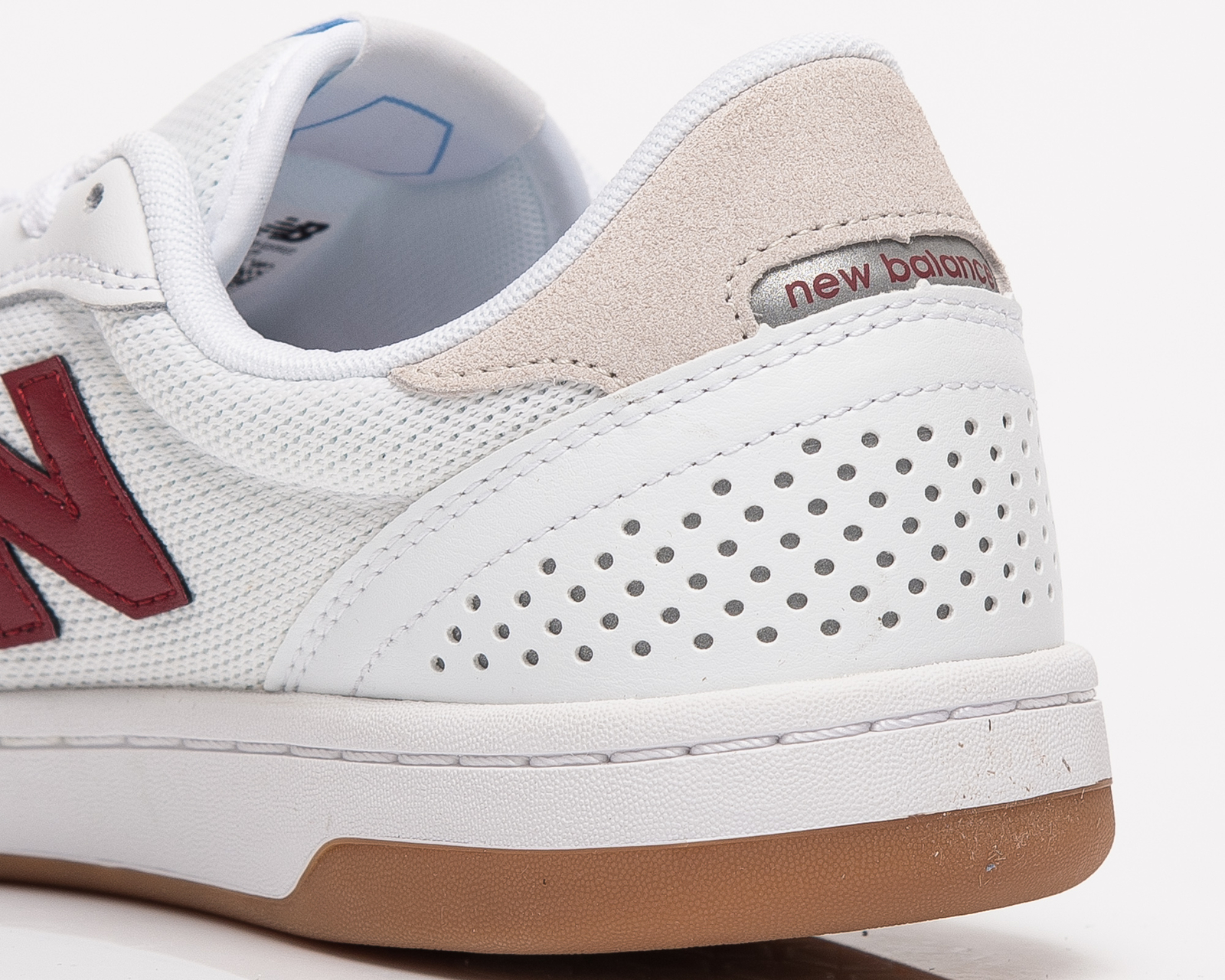 Size 8 - New Balance Numeric 440 White Burgundy for sale online | eBay
