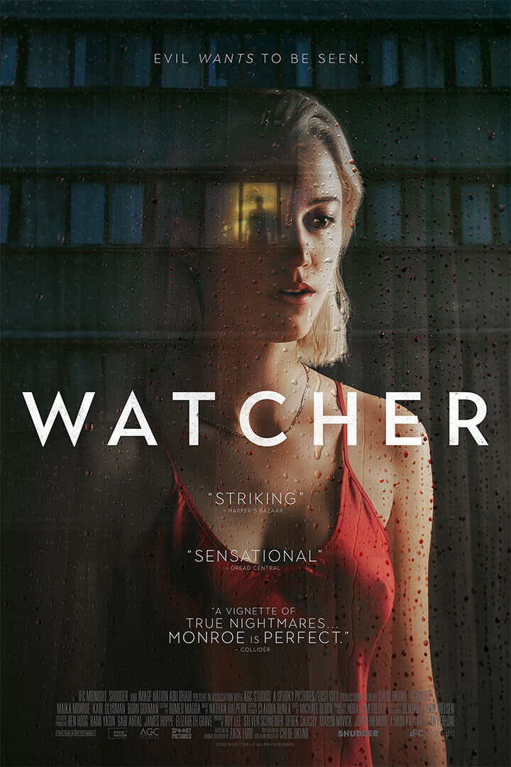 Watcher Movie Poster 2022 Wall Art Decor Home Full Size