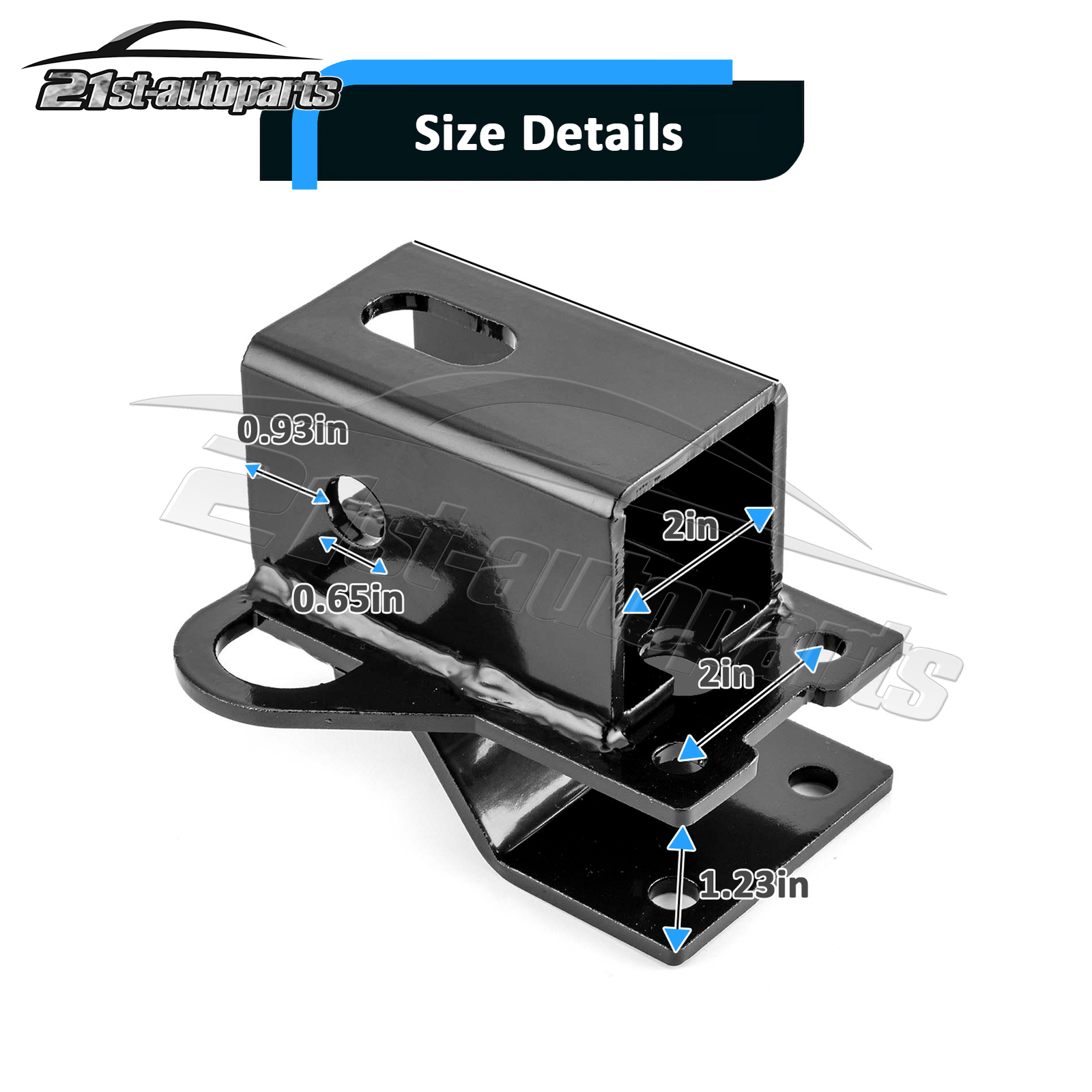 2" Rear Receiver Hitch For honda Rincon 680 Rancher TRX420 Foreman