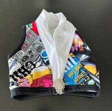 Details Dancewear Dance Top Costume rhinestones Girls XL