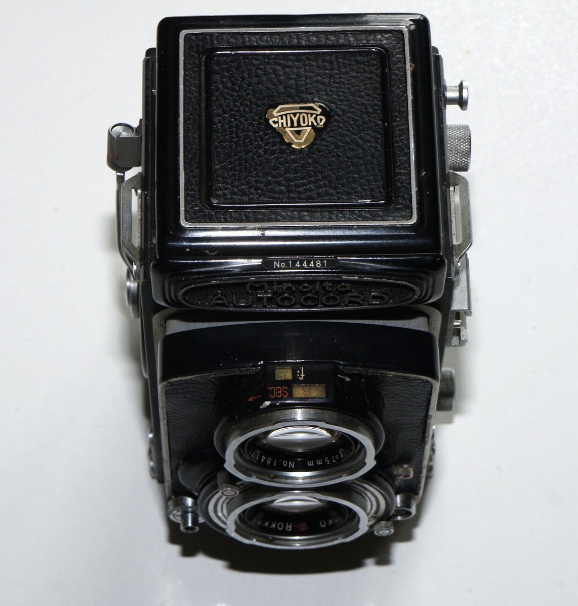 Minolta Autocord TLR 6x6 Medium Format Camera Minolta ROKKOR Minolta Autocord TLR 6x6 Medium Format Camera Minolta ROKKOR