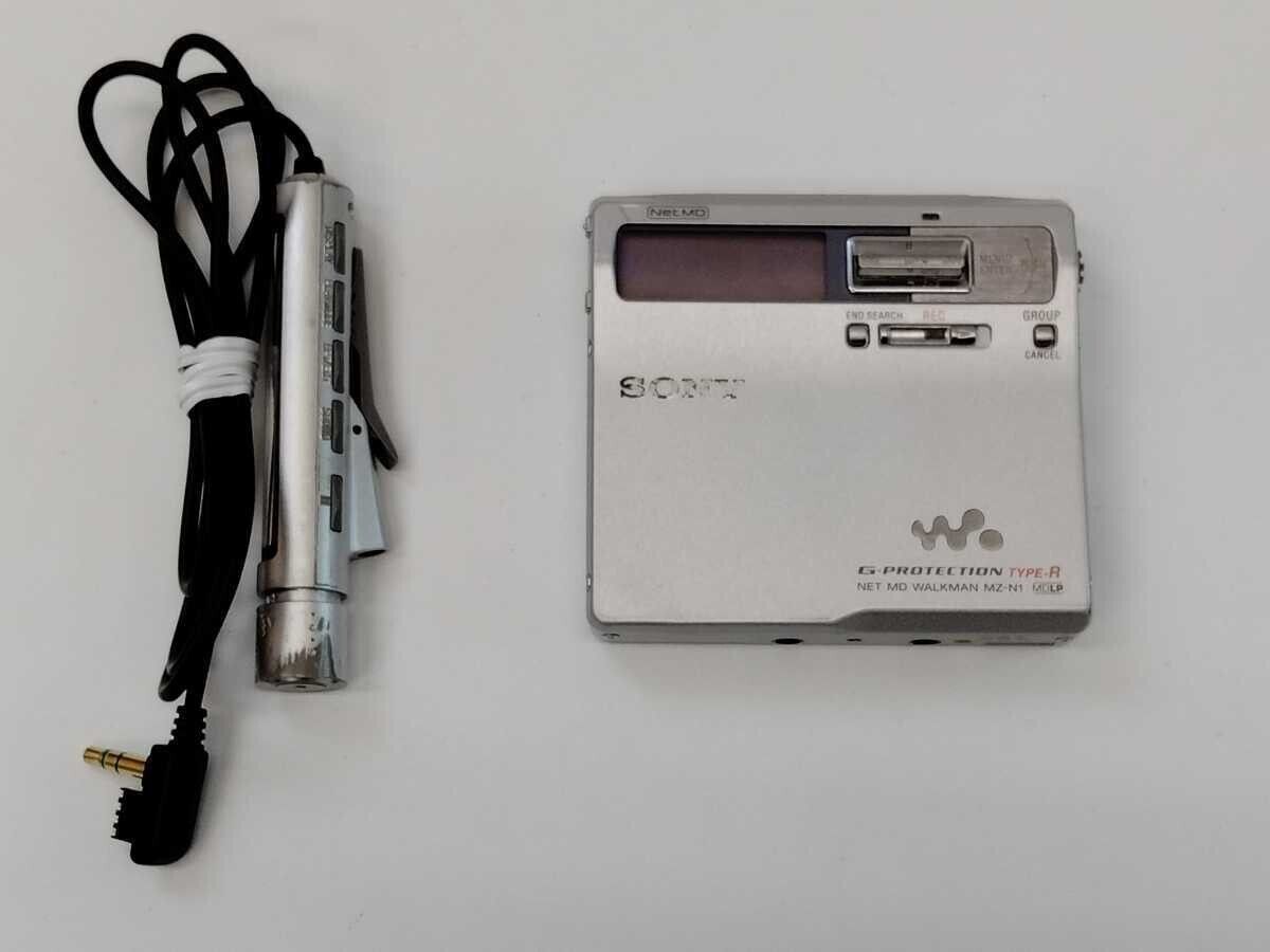 Sony Walkman MZ-N1 RM-MC11EL Net MD Minidisc Player Recorder Sony Walkman MZ-N1 RM-MC11EL Net MD Minidisc Player Recorder