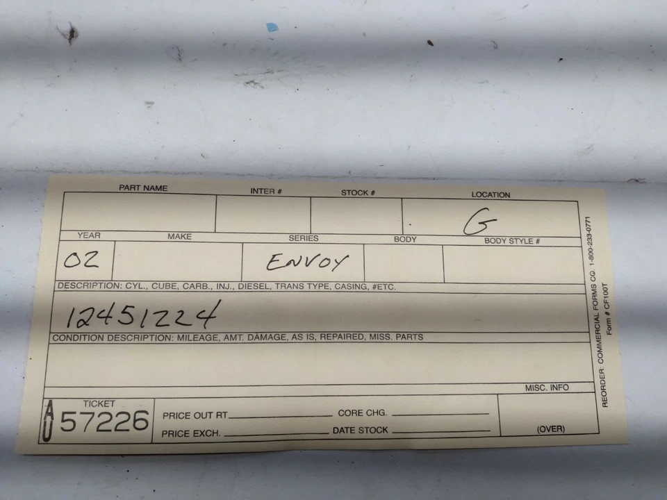 02-04 GMC Envoy 12451224 OnStar Communication Control Unit Module CADILLAC - Image 4 of 4