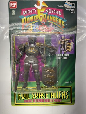 Read Mighty Morphin Power Rangers Evil Space Aliens Sword Slashing Knasty Knight