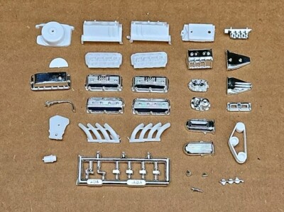 MPC 1/25 BANTAM BLAST AA/FA FUEL ALTERED ROADSTER ENGINE AND RELATED PARTS