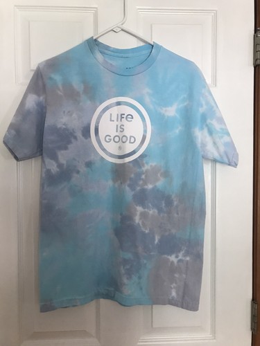 T Shirt Blue Tie-Dye SZ. Medium 