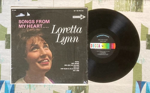 Loretta Lynn LP Songs from my Heart 1965 in Shrink Wrap M-/EX