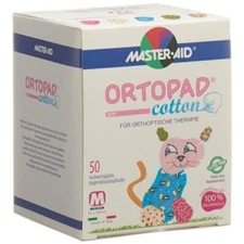 Ortopad Cotton occlusion plaster medium girls 2-4 years 50 pieces