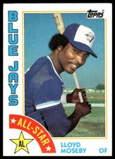 1984 Topps #403 Lloyd Moseby Toronto Blue Jays Baseball