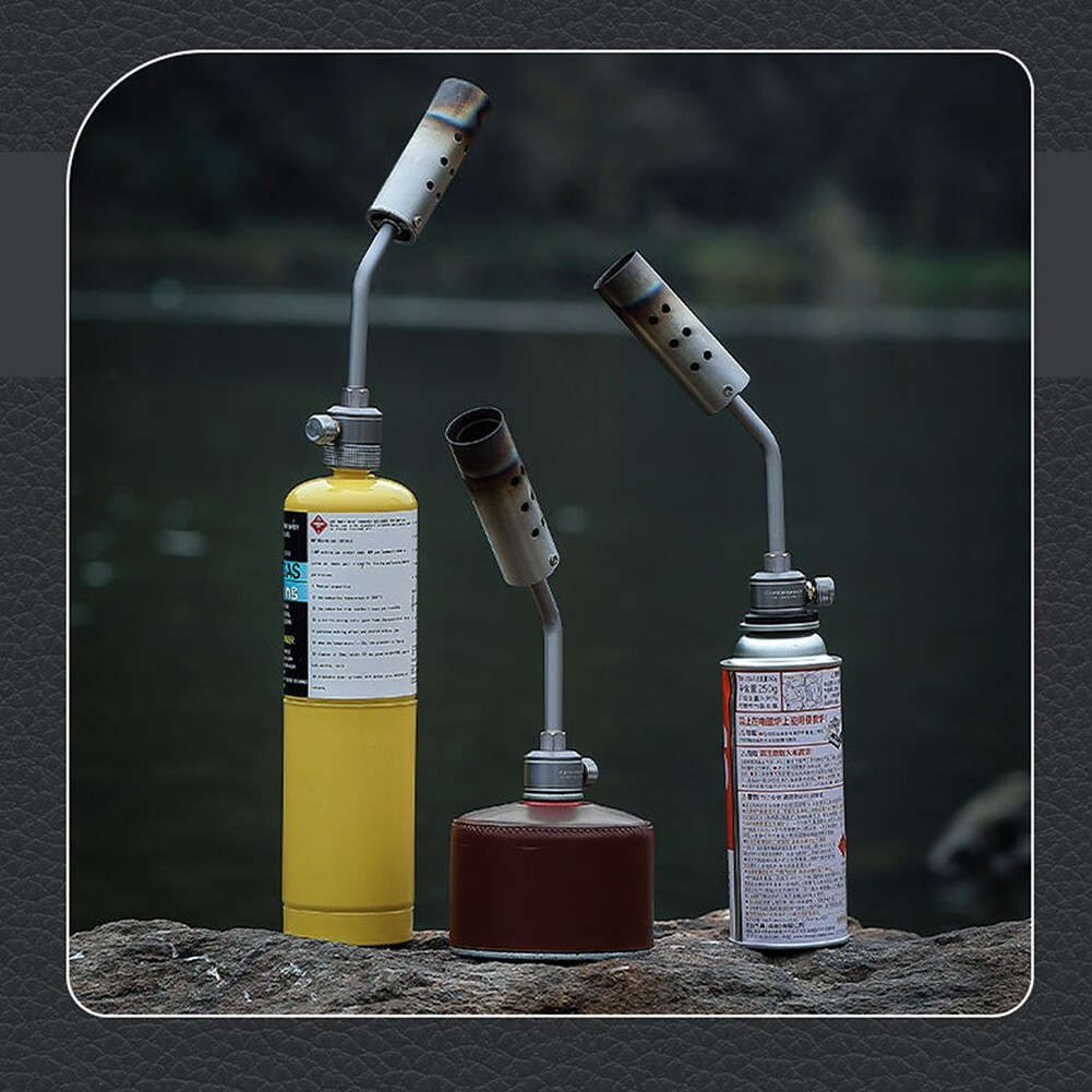 High Power Camping Kitchen Torch Reliable Performance Adjustable Flame