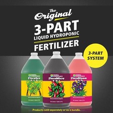 General Hydroponics Flora Series Gro Micro Bloom 1 Gallon gal gh grow nutrient