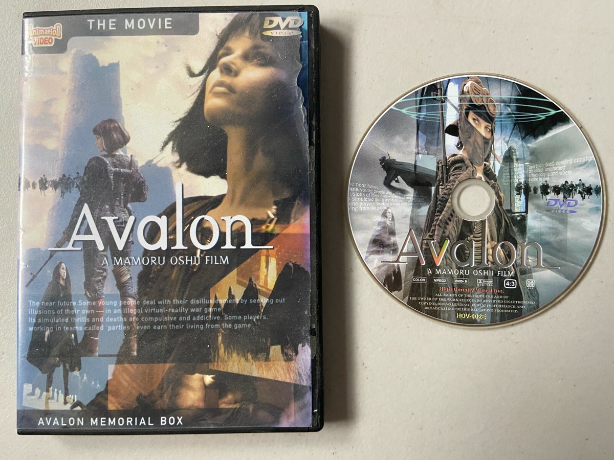 Avalon A Mamoru Oshii Film 24k Anime Rare Imported DVD Like New | eBay