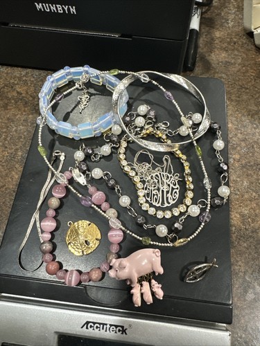 Mixed Jewelry Lot Some Sterling 11 Pcs. (c)