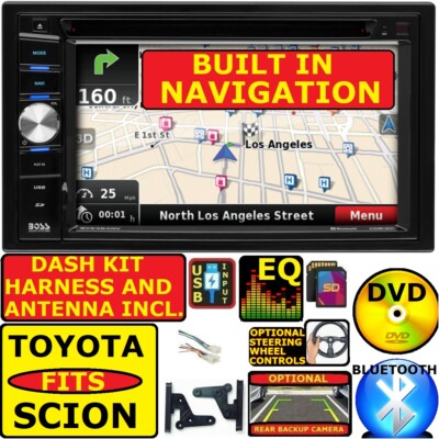 FITS TOYOTA & SCION GPS NAV SYSTEM Dvd CD USB VIDEO Bluetooth Car Radio Stereo