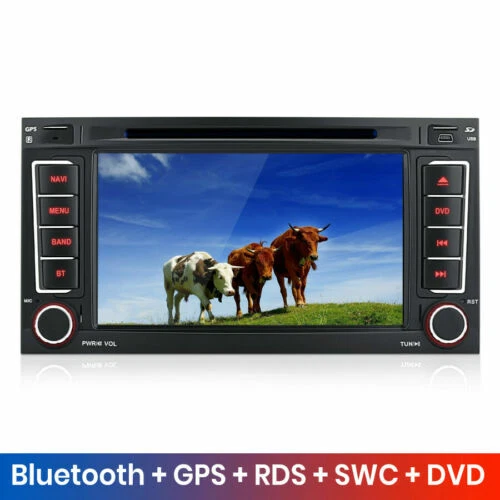 T5 Multivan 2 DIN Autoradios mit USB Anschlüssen