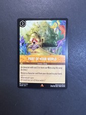 Disney Lorcana Part of Your World 30/204 The First Chapter RARE NON-FOIL MINT