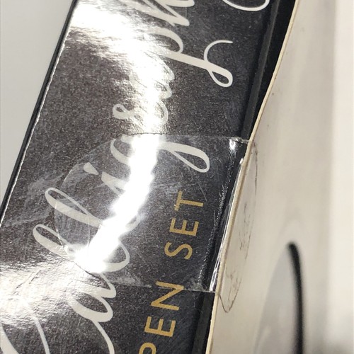 Juego de 33 bolígrafos de caligrafía Mont Marte con bolígrafos tinta introducción libro y estuche NUEVO - Imagen 9 de 13