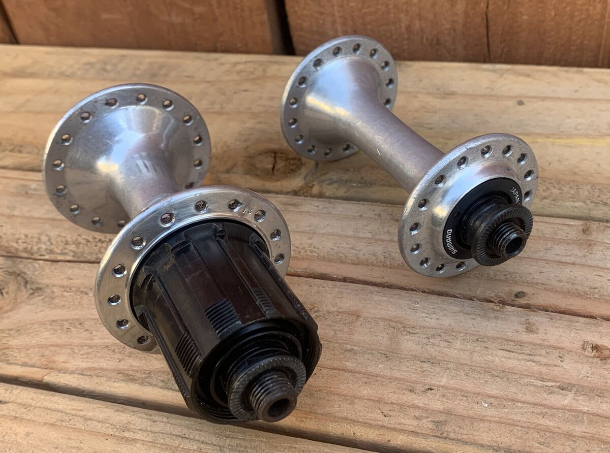 Vintage Shimano Deore XT HB-M730 FH-M732 Hub Set 32 Holes Vintage Shimano Deore XT HB-M730 FH-M732 Hub Set 32 Holes