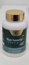 Hair Growth Vitamins DHT blocker with Biotin 60 vegetarian capsules exp 01/2026