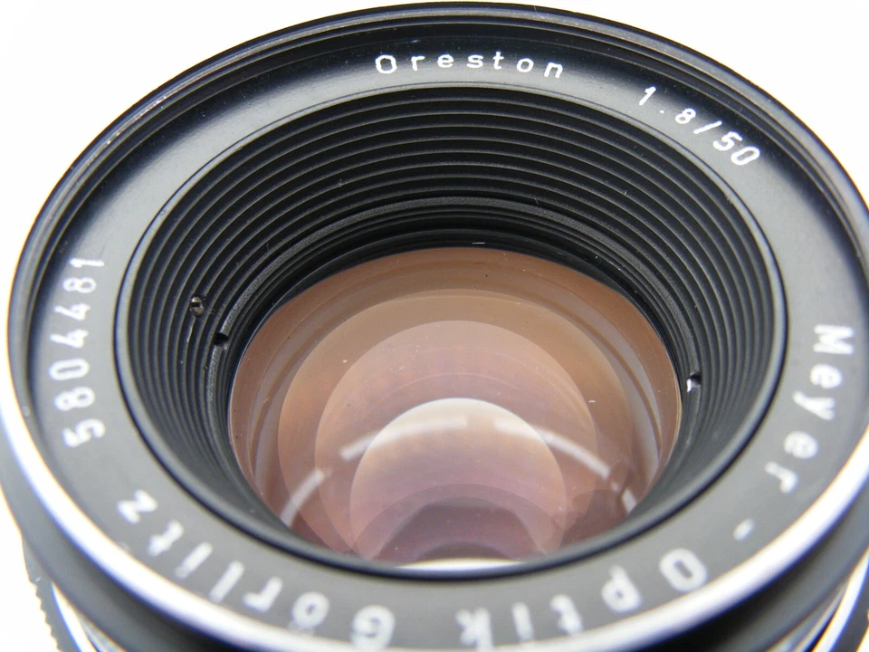 Meyer Optik Gorlitz Oreston 50mm f1.8 manual lens Preset No 5804481 Mount Exakta - Image 2 of 4