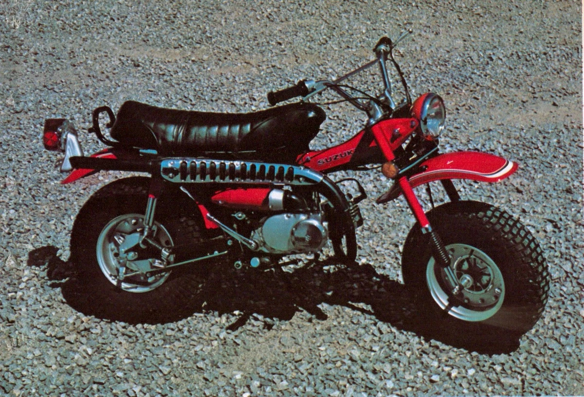 SUZUKI RV90 VINTAGE MINI BIKE MINICYCLE PHOTO eBay