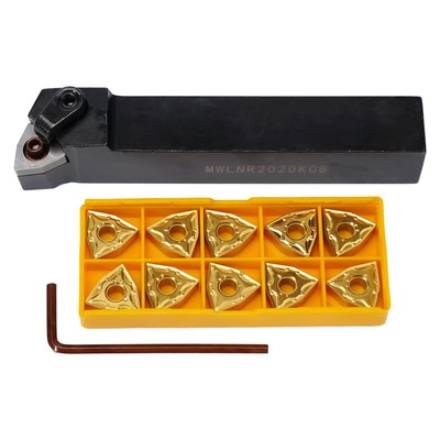Carbide Insert Set for DWLNR2020K08 Turning Tool Holder Versatile and Efficient