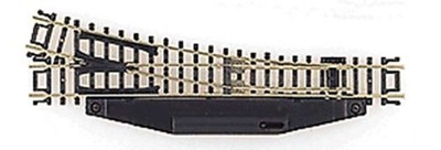 Atlas N Code 80 No. 4 Manual Turnout (Switch) Standard Line Left Hand 2702