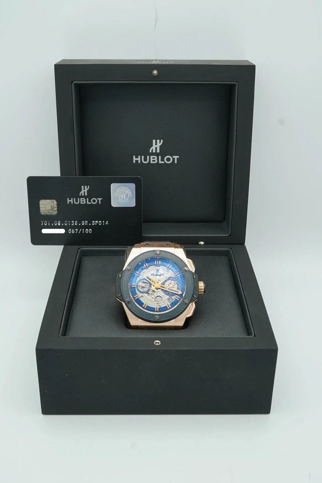 2015 Hublot King Power Special One 18K Rose Gold Watch Set - Image 2 of 4