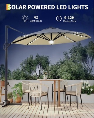 charcoal gray patio umbrella Double‑Sided with Base Schwinn Admiral 700c Hybrid MEM-ORIG-25 modern touch to your Color:Blue Chart