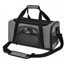 Wakytu TSA Pet Carrier S, Cat Dog Travel Bag, Ventilation Mesh, Windproof, Airli